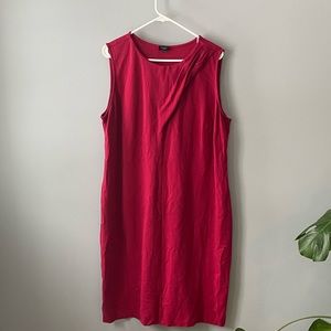 Talbots Dress Plus Size Dress Size 18w Red